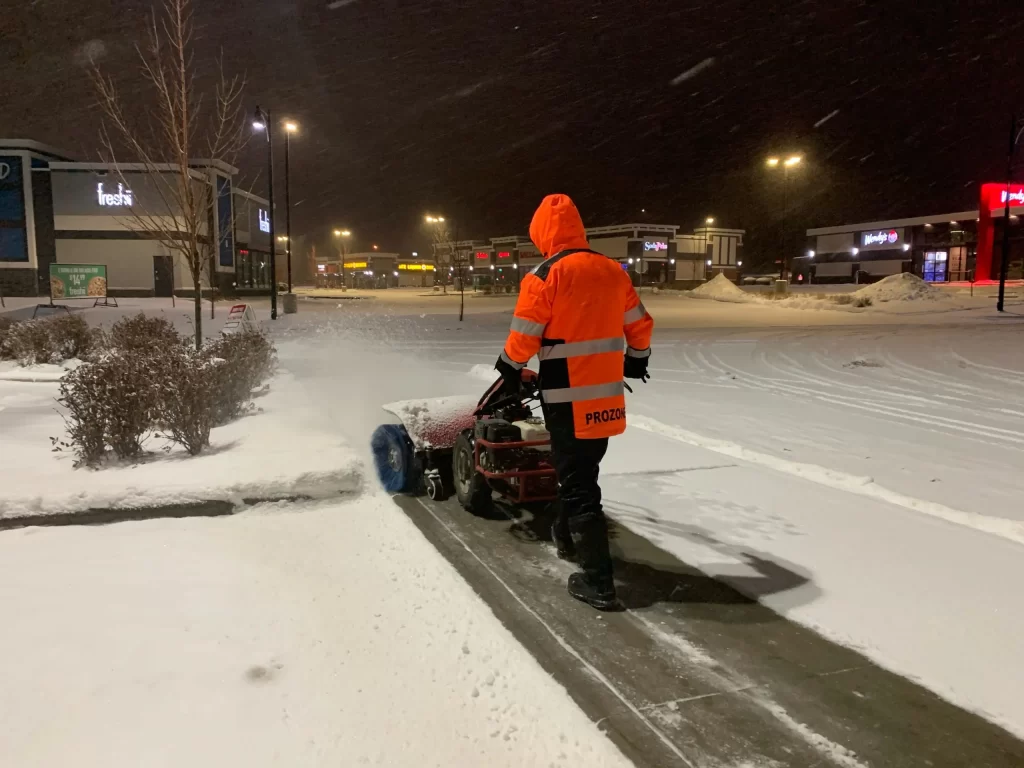 parking lot snow removal st albert