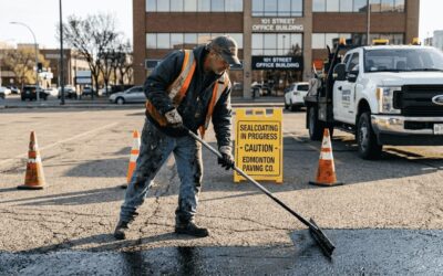 What is pavement sealing? 2026 guide for Edmonton properties