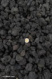 Lava Rock (Black) (20mm)