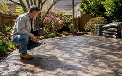 Advantages of stamped concrete for Alberta properties