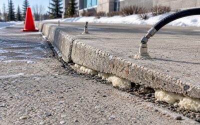 Save 50 to 70% with Foam Lifting for Edmonton Curb Repairs