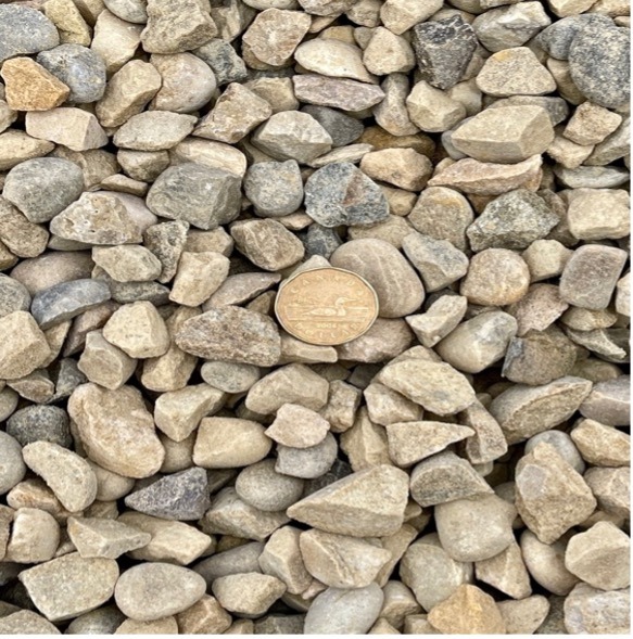 Fractured Washed Rock